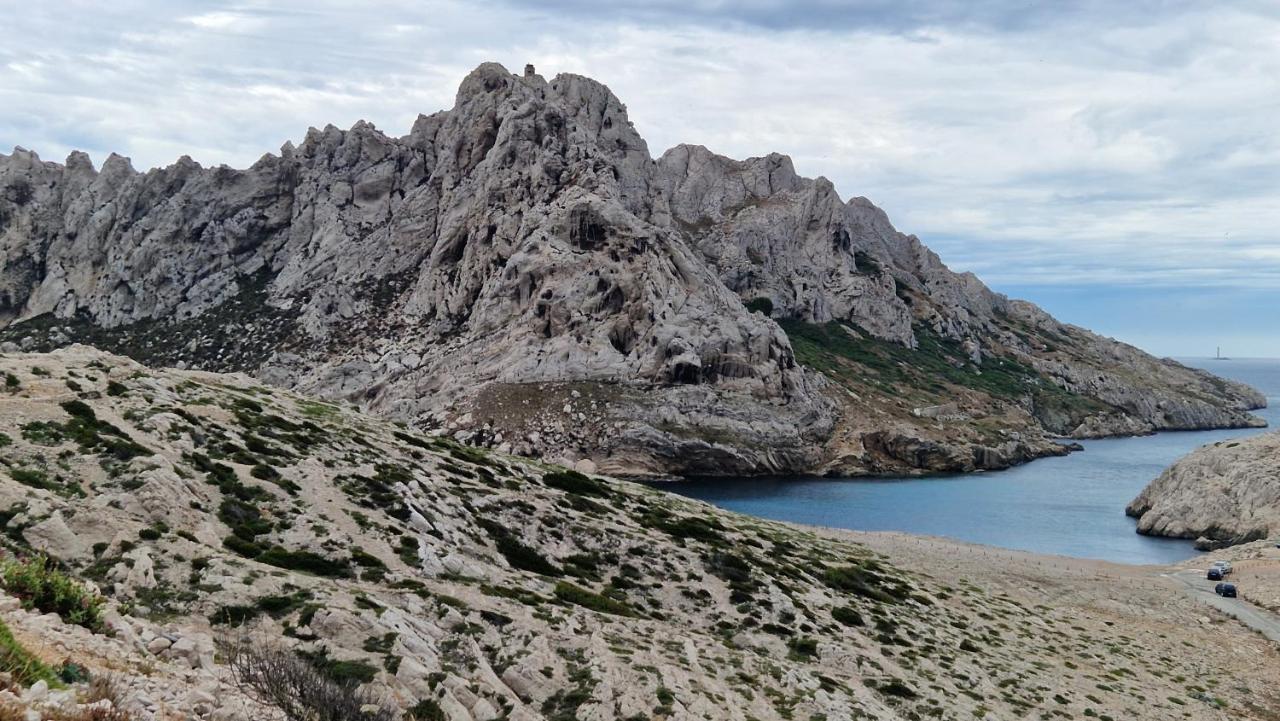 Pointe Rouge A 2Mn De La Plage - Avec Petite Vue Mer مارسيليا المظهر الخارجي الصورة